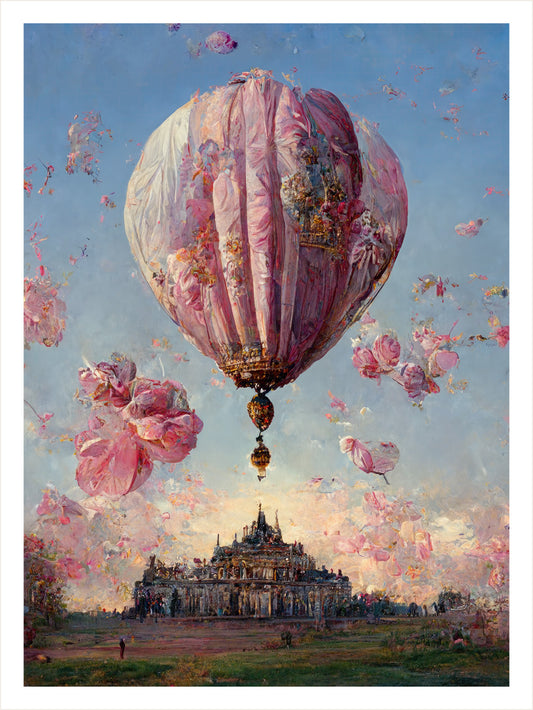 Rose-Adorned Skies (Fine Art Print)