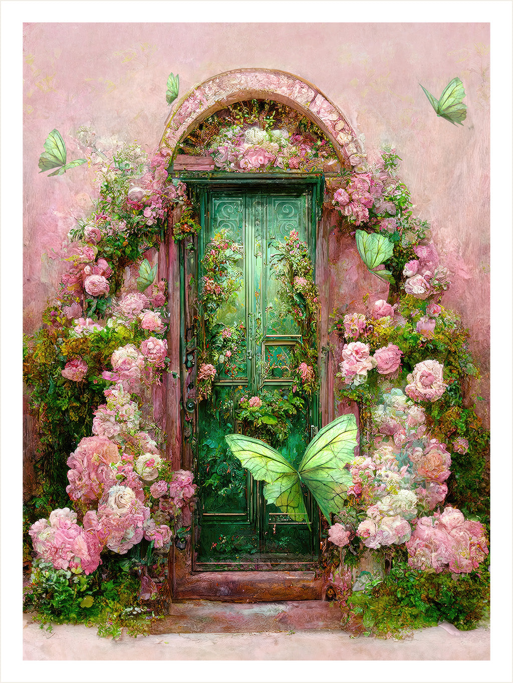 The Green Door (Fine Art Print)